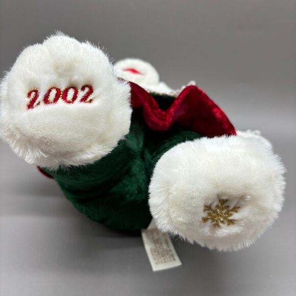 Dan Dee Snowflake Friends Christmas Bears Plush Set 2002 Boy Girl Holiday 13" - Picture 6 of 11